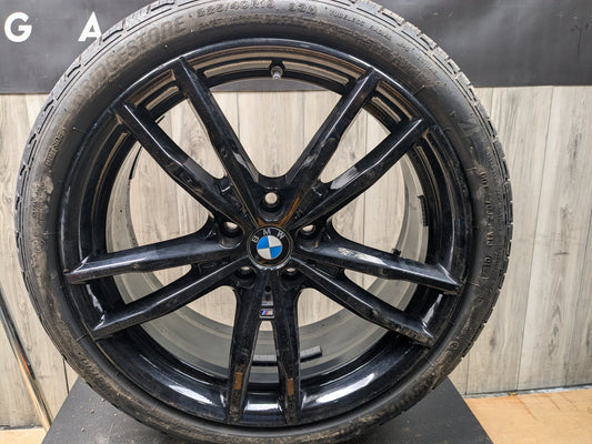 19-25 OEM BMW G20 G22 G23 Alloy Rim Wheel 19x8" ET27 Double Spoke Style 791M