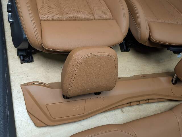 21-24 OEM BMW G23 430 M440 Front Rear BROWN Interior Seats Door Panels