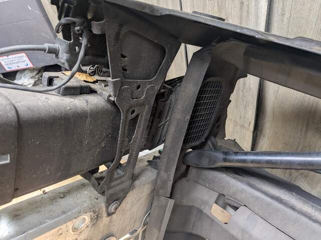 *12-18 OEM BMW F30 328 330 335 Front Clip Reinforcement Radiator Support Frame
