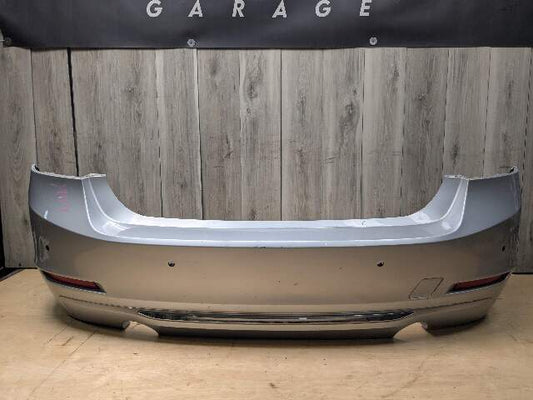 *12-15 OEM BMW F30 335 PRE-LCI Rear Bumper Cover LINES Trim Dual Exhaust Gray