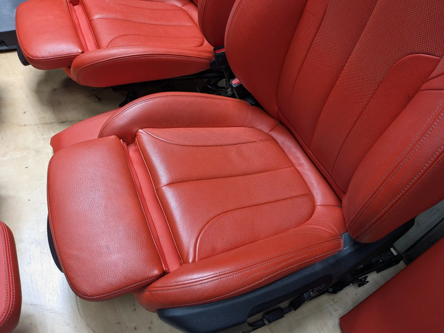 20-24 OEM BMW F44 228 M235 Front Rear RED Interior Seats Door Panels COMPLETE