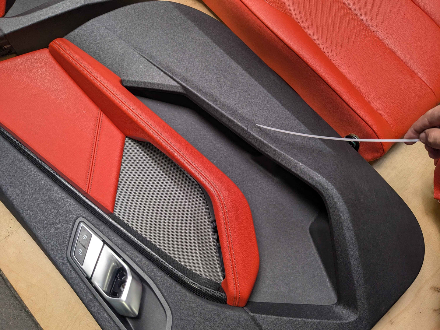 20-24 OEM BMW F44 228 M235 Front Rear RED Interior Seats Door Panels COMPLETE