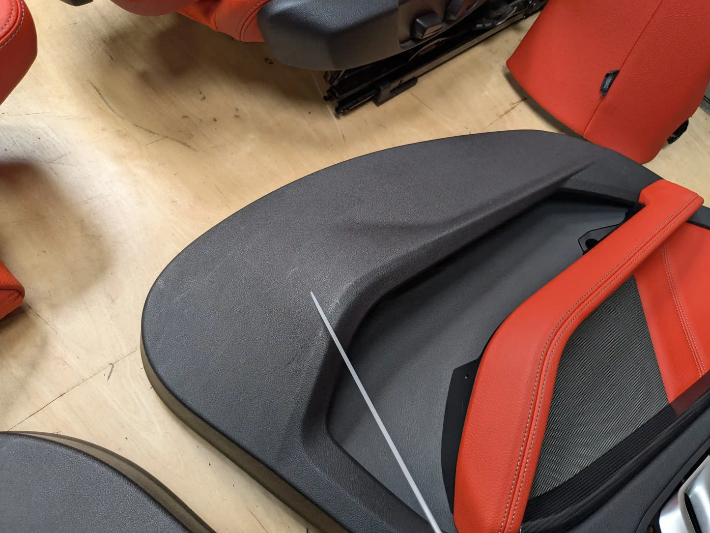 20-24 OEM BMW F44 228 M235 Front Rear RED Interior Seats Door Panels COMPLETE