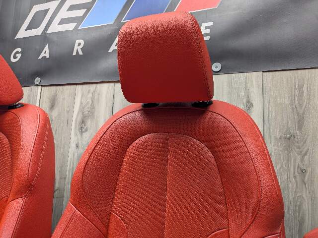 20-24 OEM BMW F44 228 M235 Front Rear RED Interior Seats Door Panels COMPLETE