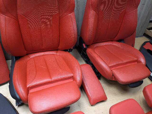 20-24 OEM BMW F44 228 M235 Front Rear RED Interior Seats Door Panels COMPLETE