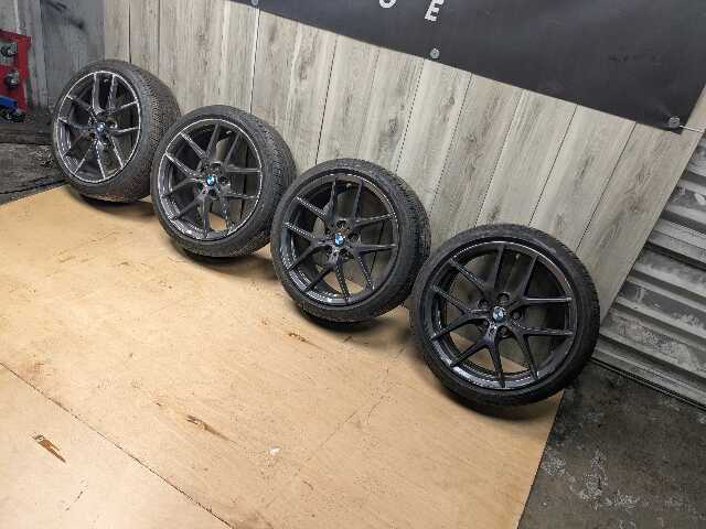 *NOTE* 20-24 OEM BMW F44 228 M235 Rims Wheels 18x8 ET54 Y-Spoke Style 554M SET