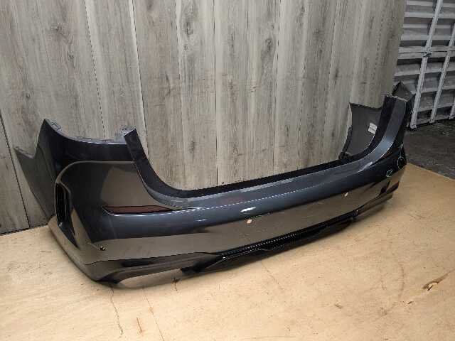 *NOTE* 20-24 OEM BMW F44 M235 Rear Bumper Cover PDC Holes w/ Diffuser Gray B39