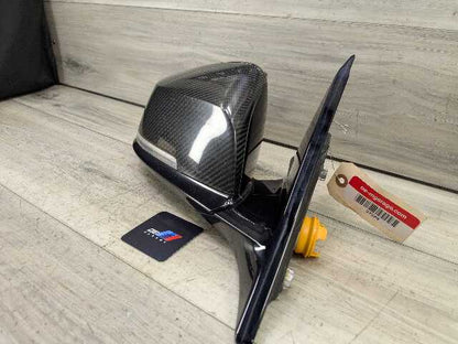 *14-20 OEM BMW F32 F33 F36 Right Passenger Side Mirror Auto Dim CARBON