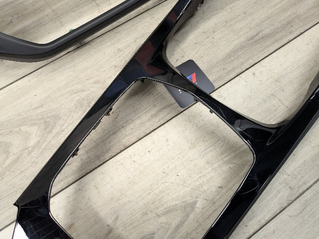 20-24 OEM BMW F44 228 M235 Center Console Dash Interior Trim SET Black