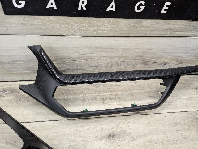 20-24 OEM BMW F44 228 M235 Center Console Dash Interior Trim SET Black