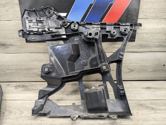 21-24 OEM BMW G22 G23 M SPORT Rear Left Driver Side Bumper Support Bracket PAIR