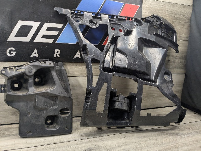 21-24 OEM BMW G22 G23 M SPORT Rear Left Driver Side Bumper Support Bracket PAIR