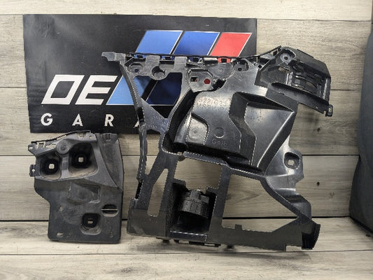 21-24 OEM BMW G22 G23 M SPORT Rear Left Driver Side Bumper Support Bracket PAIR