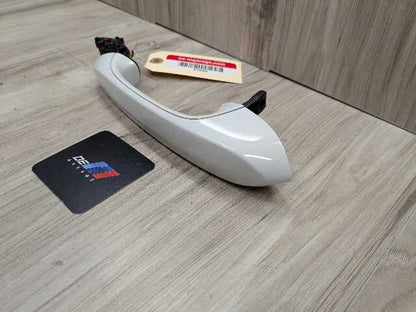 *20-24 OEM BMW F44 228 M235 REAR Left Driver Door Handle COMFORT ACCESS White
