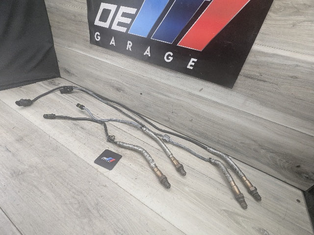 09-12 OEM BMW F01 F02 740 Cat Catalytic Oxygen O2 Lambda Probe Sensors N54 SET