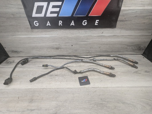 09-12 OEM BMW F01 F02 740 Cat Catalytic Oxygen O2 Lambda Probe Sensors N54 SET