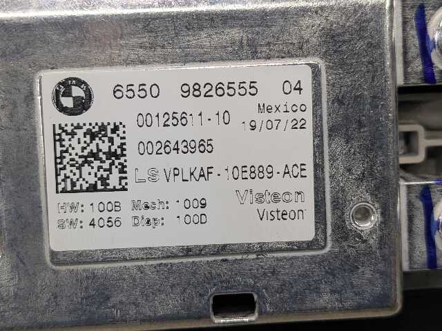 OEM BMW G20 G22 G23 G26 G42 G80 PRE-LCI Navigation Monitor Display Screen 10.25"
