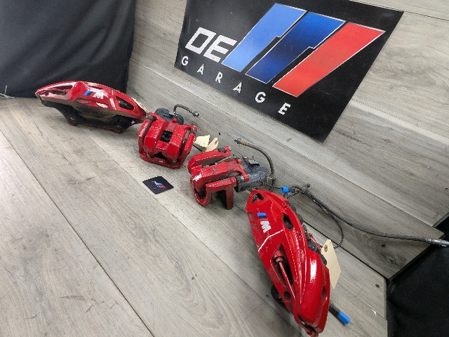 OEM BMW G20 G22 G23 G42 M340 M440 Front Rear Left Right Brake Calipers SET Red