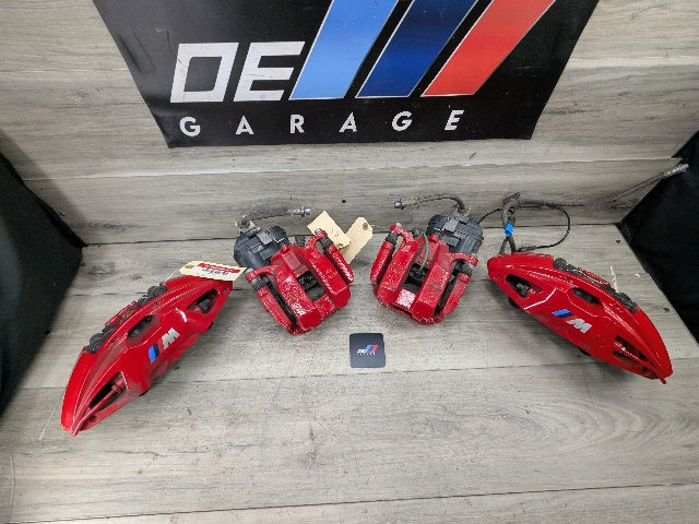 OEM BMW G20 G22 G23 G42 M340 M440 Front Rear Left Right Brake Calipers SET Red