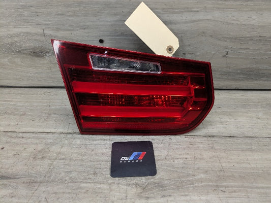 12-15 OEM BMW F30 F31 F80 328 335 M3 Rear Left Driver Side Inner Tail Light Lamp