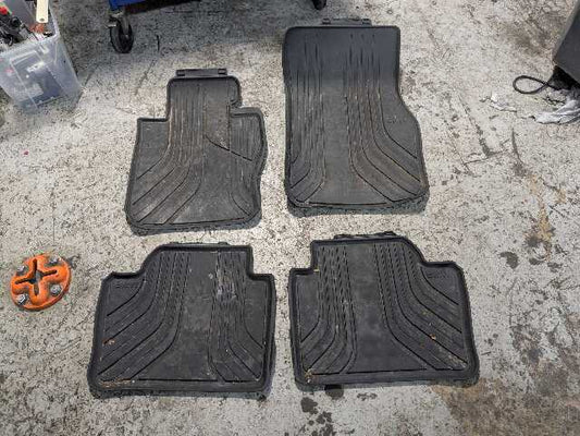 12-18 OEM BMW F30 F31 F80 Front Rear Left Right Weather Carpet Floor Mats SET
