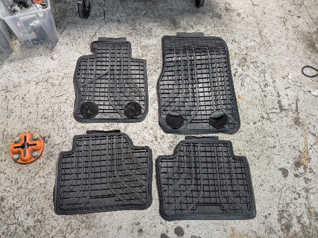 12-18 OEM BMW F30 F31 F80 Front Rear Left Right Weather Carpet Floor Mats SET