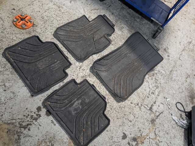 12-18 OEM BMW F30 F31 F80 Front Rear Left Right Weather Carpet Floor Mats SET