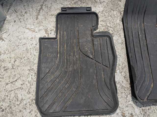 12-18 OEM BMW F30 F31 F80 Front Rear Left Right Weather Carpet Floor Mats SET