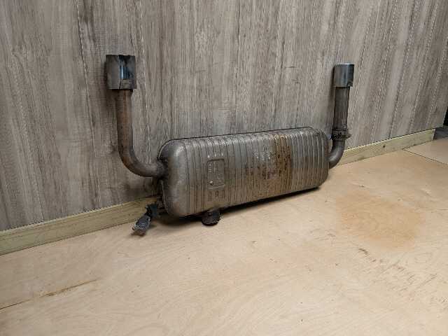 16-24 OEM BMW F44 F48 28iX 228iX Engine B46 Rear Muffler Exhaust Flap w/ Tips