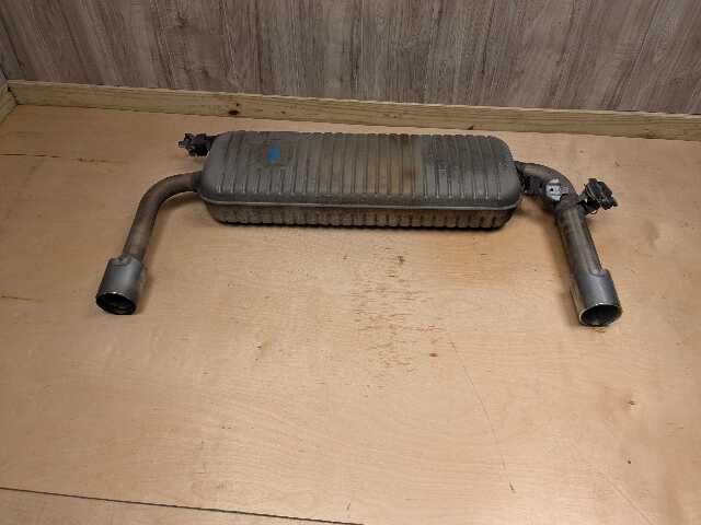 16-24 OEM BMW F44 F48 28iX 228iX Engine B46 Rear Muffler Exhaust Flap w/ Tips