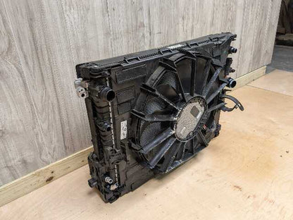 16-19 OEM BMW G12 750 G30 M550 Engine N63R Radiators Cooling Fan Shroud 850W