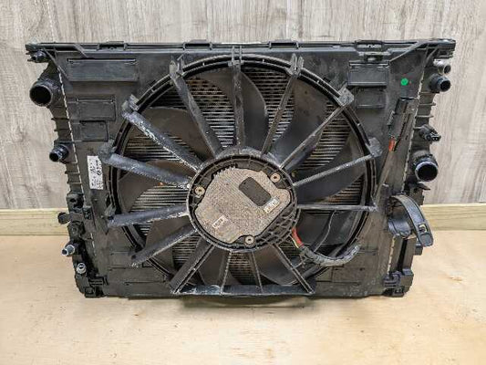 16-19 OEM BMW G12 750 G30 M550 Engine N63R Radiators Cooling Fan Shroud 850W
