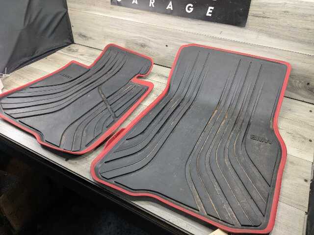 OEM BMW F32 F33 F36 F82 F83 Front Left Right All Weather Floor Rubber Mats PAIR