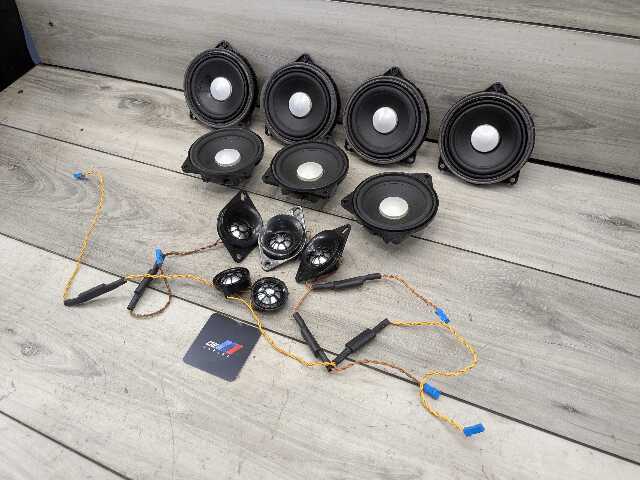 OEM BMW F30 F32 F33 F36 F80 F82 M3 Audio Sound System Speaker SET HARMAN KARDON