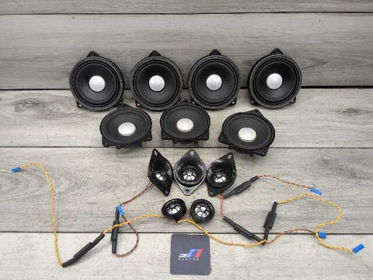 OEM BMW F30 F32 F33 F36 F80 F82 M3 Audio Sound System Speaker SET HARMAN KARDON