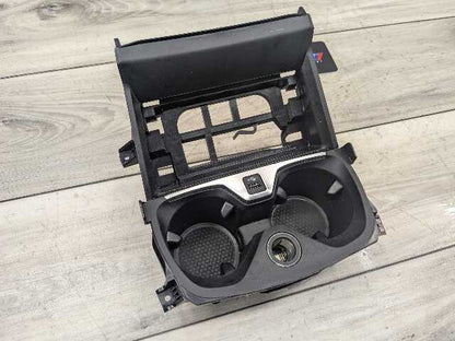 20-24 OEM BMW F44 228 M235 Center Console Cup Holder Storage Compartment Trim