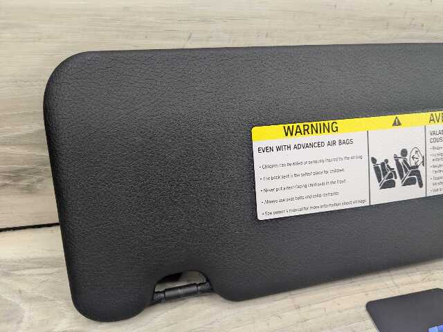 20-24 OEM BMW F44 228 M235 Right Passenger Side Sun Visor Shade Black