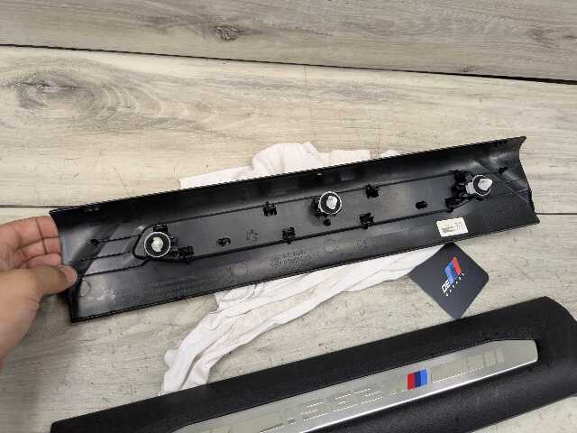 20-24 OEM BMW F44 M235i Front Left Right Door Sill Plate Molding Trim PAIR