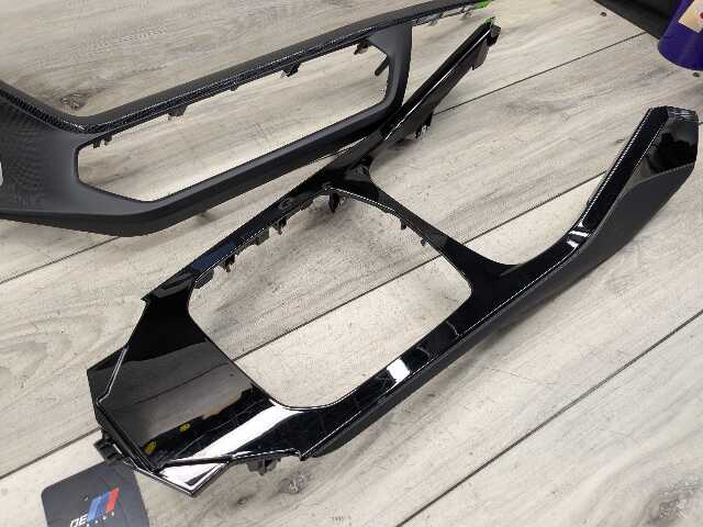 20-24 OEM BMW F44 228 M235 Center Console Dash Interior Trim SET Black