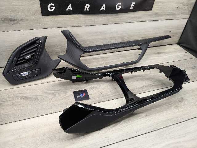 20-24 OEM BMW F44 228 M235 Center Console Dash Interior Trim SET Black