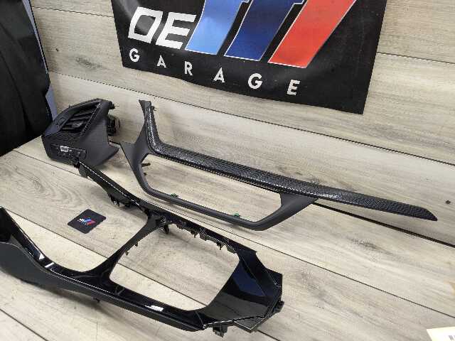 20-24 OEM BMW F44 228 M235 Center Console Dash Interior Trim SET Black
