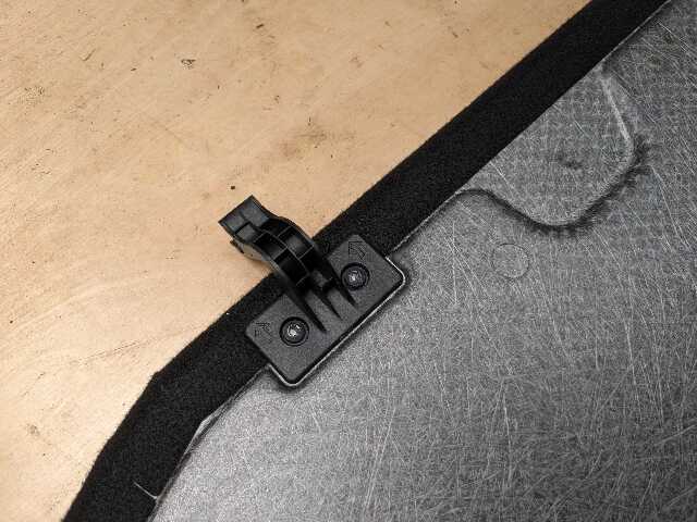 20-24 OEM BMW F44 228 M235 Rear Trunk Cargo Floor Carpet Mat Cover Black