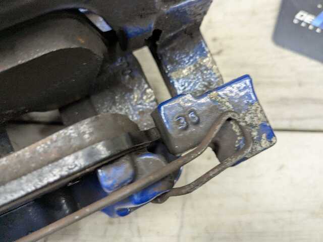 18-24 OEM BMW F39 F44 M35iX M235iX REAR Left Driver Side Brake Caliper BLUE