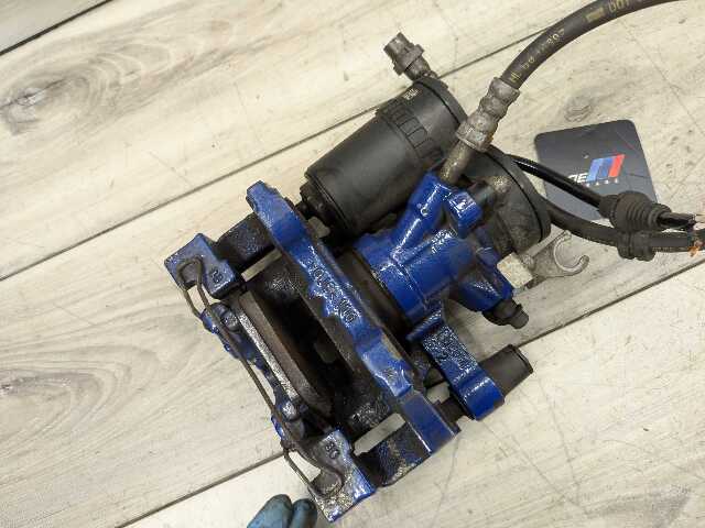 18-24 OEM BMW F39 F44 M35iX M235iX REAR Left Driver Side Brake Caliper BLUE