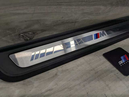 19-24 OEM BMW G20 G21 G26 M SPORT Front Left Right Door Sill Plate Molding Trim
