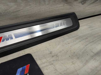 19-24 OEM BMW G20 G21 G26 M SPORT Front Left Right Door Sill Plate Molding Trim
