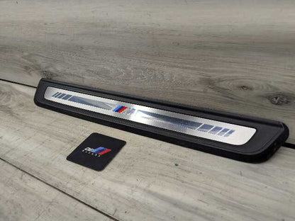 19-24 OEM BMW G20 G21 G26 M SPORT Front Left Right Door Sill Plate Molding Trim