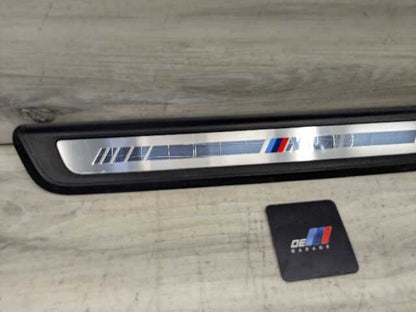 19-24 OEM BMW G20 G21 G26 M SPORT Front Left Right Door Sill Plate Molding Trim