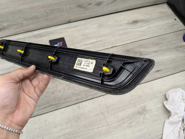 19-24 OEM BMW G20 G21 G26 M SPORT Front Left Right Door Sill Plate Molding Trim