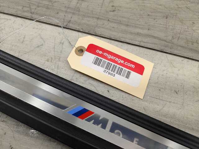 19-24 OEM BMW G20 G21 G26 M SPORT Front Left Right Door Sill Plate Molding Trim